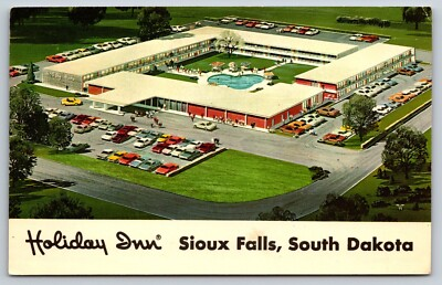 #ad Holiday Inn Sioux Falls South Dakota SD Vintage Postcard $2.80