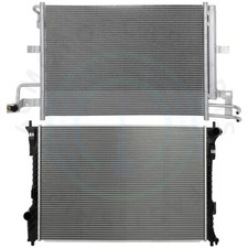 Radiator & AC Condenser Cooling Kit For 2011-2018 Ford Explorer 3.5L V6