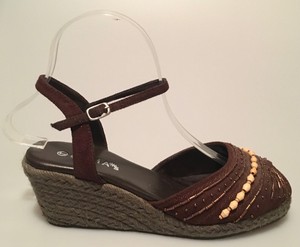 hemp wedge sandals