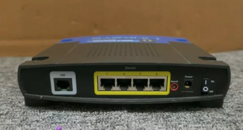 cisco linksys ag241 v2 adsl2 gateway modem router with 4 port switch   image 6