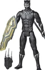 Avengers Titan Hero Series Blast Gear Deluxe Black Panther Action Figure 12"