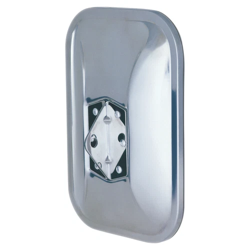 Replacement Mirror Head Full Size Lo Mount S. Steel 7 1/2" X 10 1/2" RH075