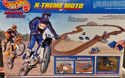Hot Wheels TYCO 92047 X-Treme Moto HO Slot Car Set NEW UNOPENED