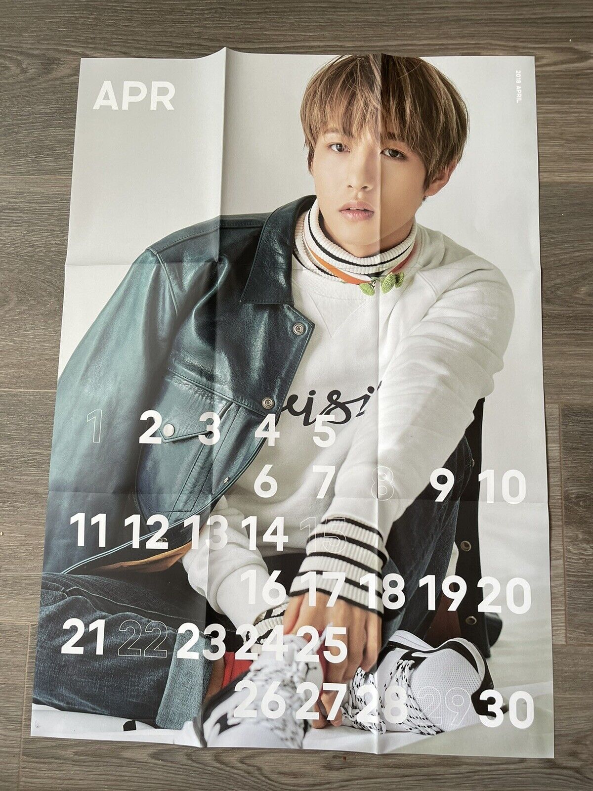 NCT Dream 2018 Season’s Greetings Folded Poster April Renjun Ver.