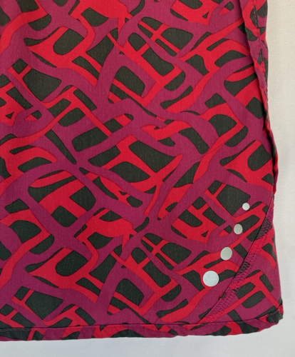 LL Bean Womens Athletic UPF Tenniscore Skort Size L Geometric Golf Hiking Outdoo - Picture 11 of 14