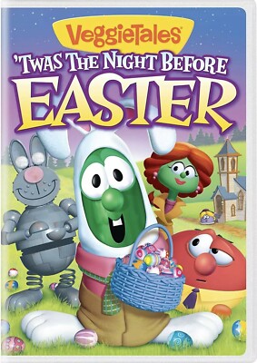 NEW Veggie Tale Big Ideas VeggieTales Twas the Night Before Easter DVD Movie