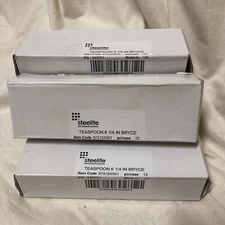 36 Stainless Steel STEELITE International 6.25” Teaspoons BRYCE NIB 5731SX001