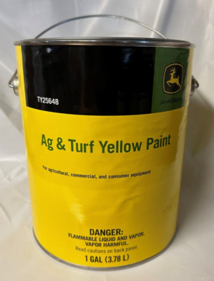 1 Gallon- John Deere Ag & Turf Yellow #TY25648 Tractor, Combine, Ect.