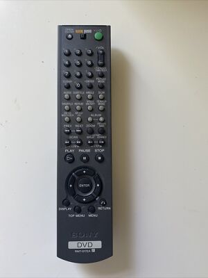 SONY RMT-D172A DVD DVPNS975V, SVD1032, RMTD172A Remote Control w/Batteries