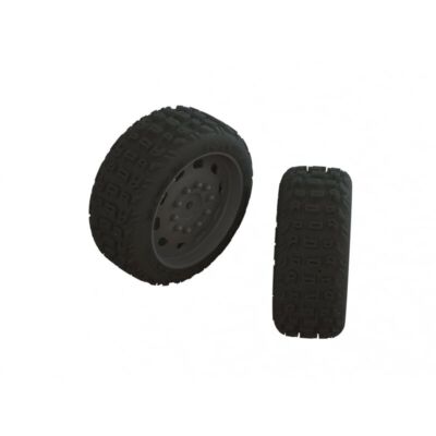 Arrma ARA550083 dBoots KATAR 35/085 2.4 Reifensatz geklebt (1 Paar)
