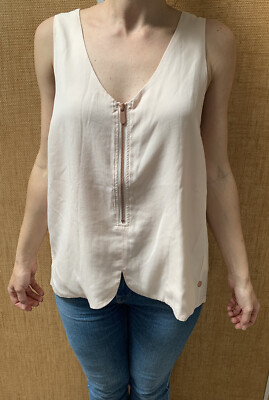 *Neu* CAMPUS by Marc O'Polo Ärmellos Träger Shirt Tunika Top Basic z Jeans Gr. M