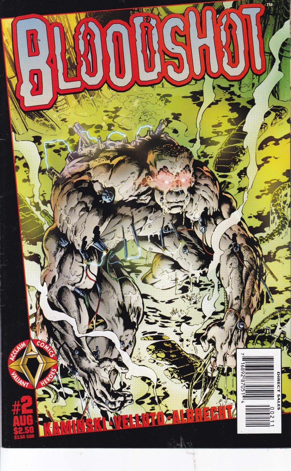 BLOODSHOT (1997) #2 - Back Issue