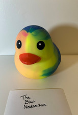 Jumbo Squeeezy Duck- Squeezy Squishy Tie-Dye Viral- In Hand, Ships Fast