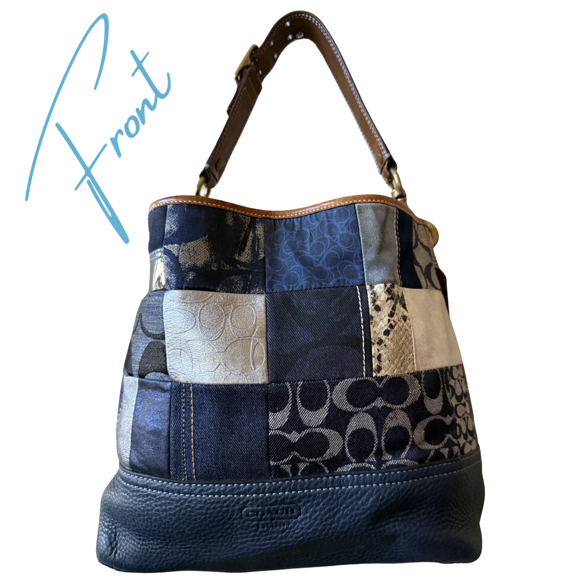 Coach Patchwork Denim Bags & Handbags for Women for sale | eBay