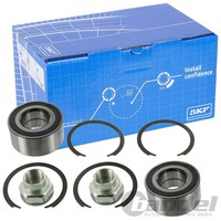 2 SKF Radlager Vorne Links/Rechts Passend FüR Opel Adam Corsa D E