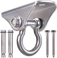 Stainless Steel Swing Hanger Ceiling Mount 1600 LB Capacity Heavy Duty Hardware