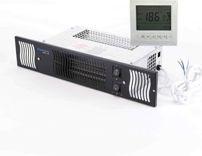 Bidex Diamond 1,9 kW Elektro Küchensockel Raumheizung mit 7 Tage Timer & Raum