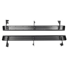 Running Board Side Steps For Toyota Tacoma Access Cab 2005-2023 Non-slip Black