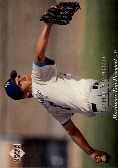 1995 Upper Deck Minors #156 Dave Vanhof - BB