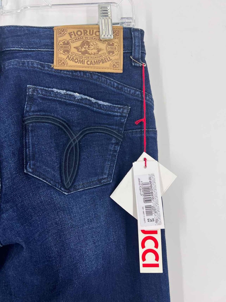 Fiorucci Size 28=5/6 Dk Denim NEW Premium Denim Jeans | eBay
