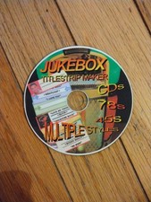 JUKEBOX TITLE STRIPS CUSTOMIZE & PRINT Cd 33 45 78 Multiple Styles 