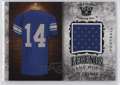 2024 Sportkings Volume 5 Legends Game Worn Materials Ty Detmer #LSM-88 4i2