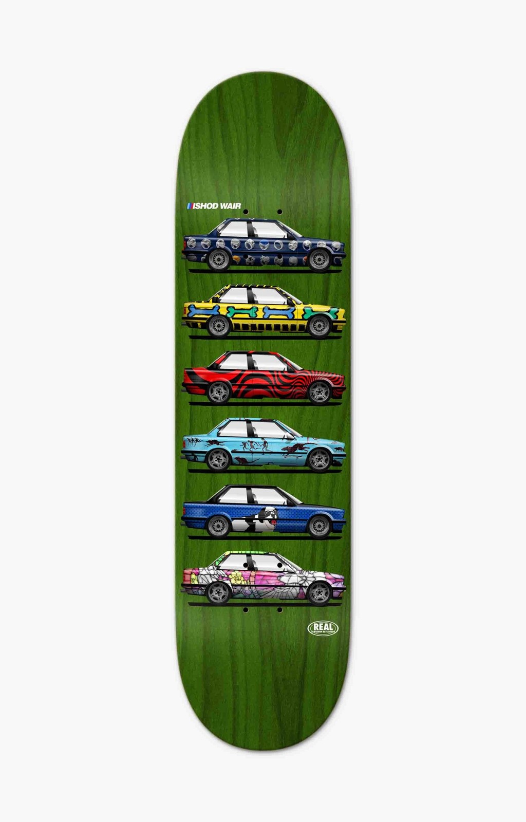 Real Deck Ishod SSD BLACK BAG Customs 1 8.25" Twin Tail Easy