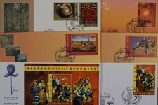 ONU - Ginevra, 6 lettere primo giorno UNPA del 2000 - 610579