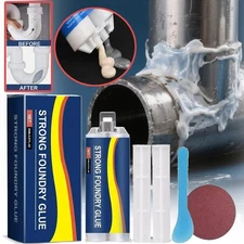 Strong Foundry Glue, High Temperature Resistant Casting Repair,Metal Repair Glue