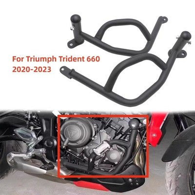 Engine Guard Bumper Fairing Crash Bar Frame Fit For Triumph Trident660 765 2021+