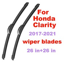 For Honda Clarity 2017-2021 Windshield Wiper Blades 26 In26 In All-season Front