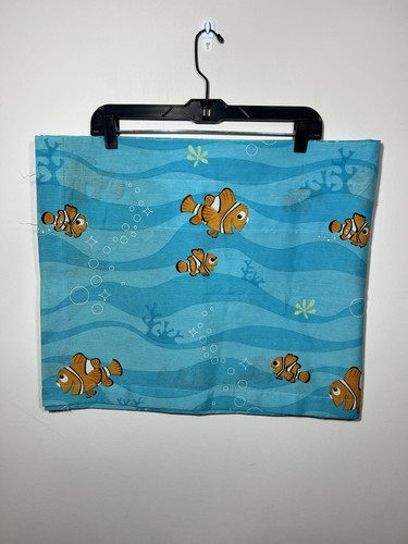 Vintage Disney Finding Nemo Curtain Window Valance Fish Decor Kids Room EUC