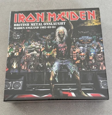 IRON MAIDEN - British Metal Onslaught - Box Set 6 CD - Sealed / Neuf - Godfather - Photo 1/4