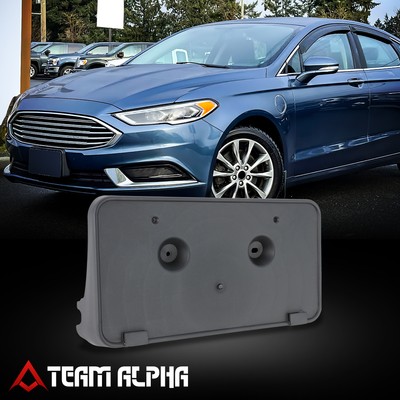 STO N SHO Front License Plate Bracket For 2017-2018 Ford Fusion Sport - No Drill, Removable, Aluminum