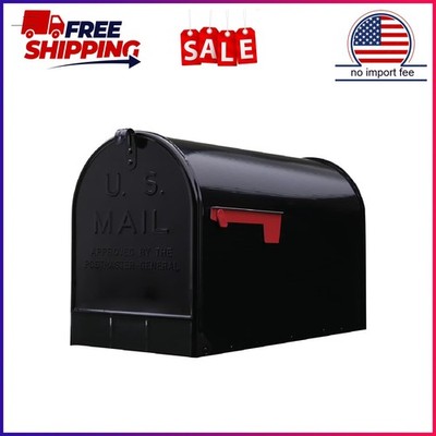 Architectural Mailboxes Stanley Galvanized Steel, Extra Large Post-Mount Mailbox