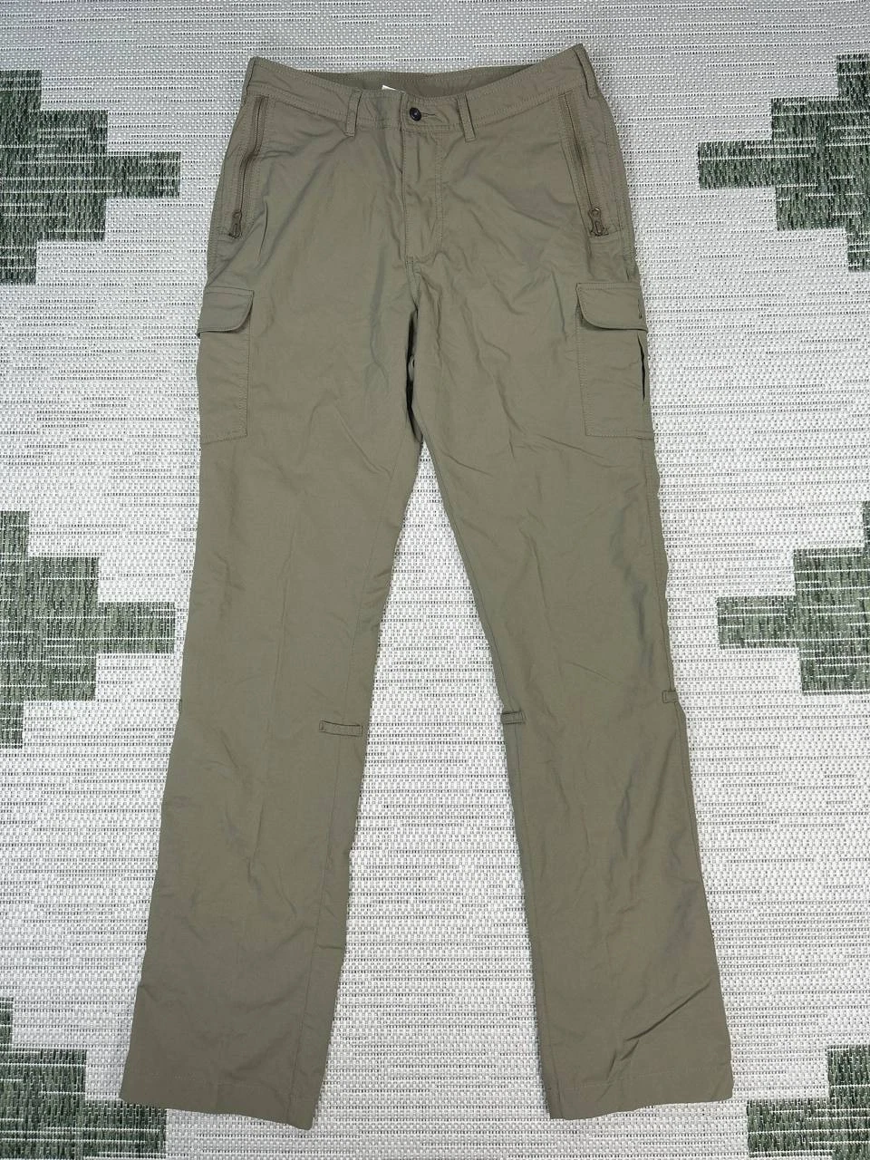 Clothing Arts Pick Pocket Proof Travel Pants Womens 6 Green Water Repellant