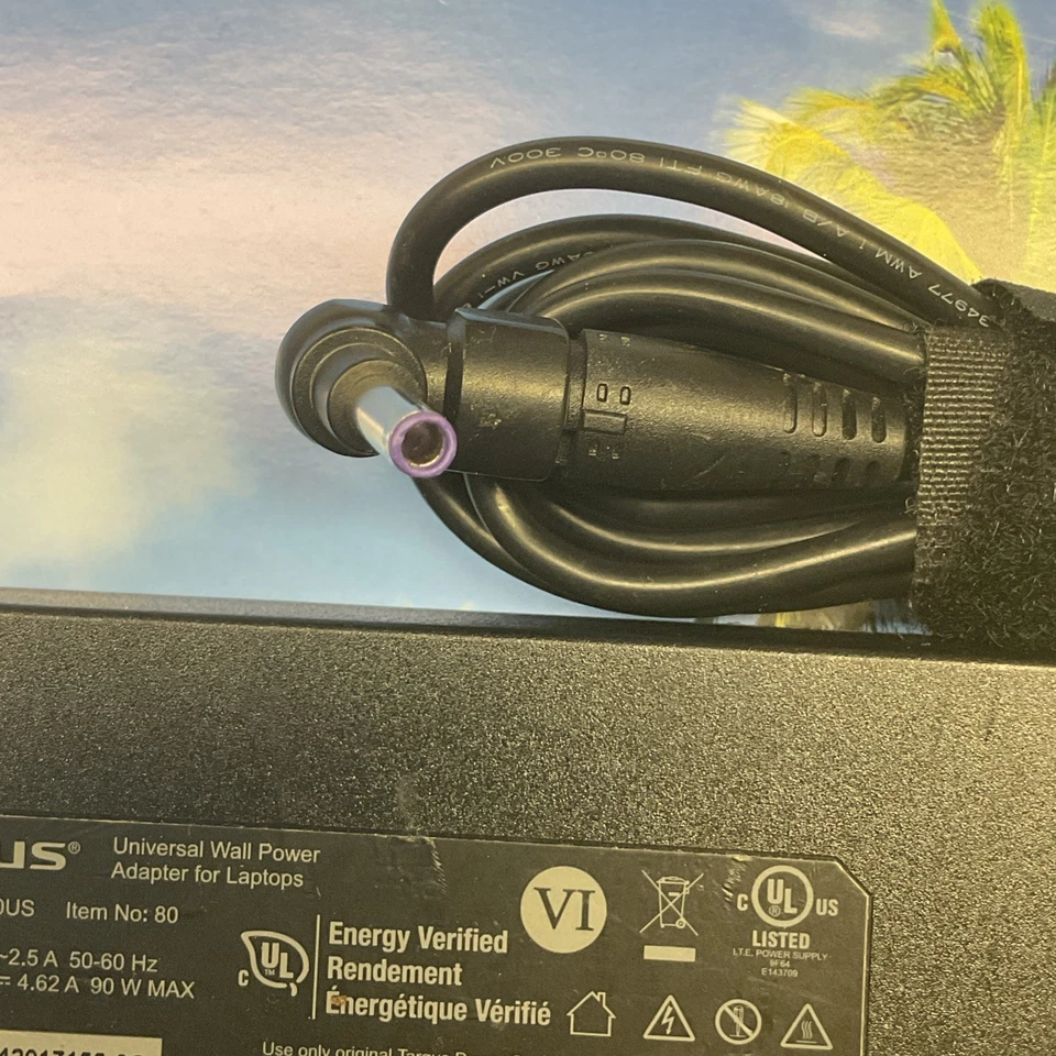 Adaptador de CA DC Targus 90W genuino fuente de alimentación 19,5 V APA90US 4,62A Foto 4 de 4