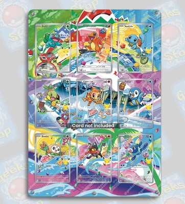 First Partner Illustration Collection Series 1 | Extended Art Display Case Pokem