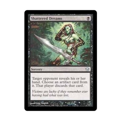 WotC MtG Fifth Dawn Shattered Dreams (U) (Foil) EX