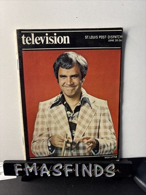 H2 1976 RICH LITTLE Comedian June 20 St Louis Post Dispatch TV GUIDE Magazine 
