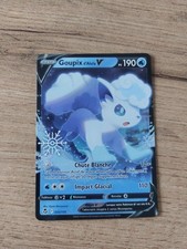 Carte Pokemon Goupix D'alola V Calendrier De L'avent 33/195 Tempête Argentée