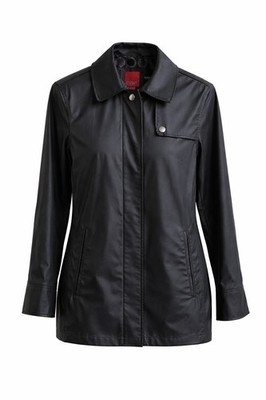 Esprit Black Jacket Womens L Lightweight W/pockets Sleek Minimalist Y2K Style   