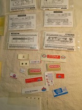 Vintage 1960s-70s HO Scale Train Decals B14