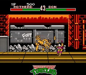 Rare Nintendo NES PAL-B TEENAGE MUTANT HERO TURTLES - TOURNAMENT FIGHTERS dt CIB