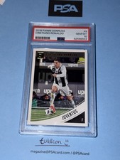 Panini Donruss 2018-19 Cristiano Ronaldo #9 Juventus PSA 10 Base Soccer Card