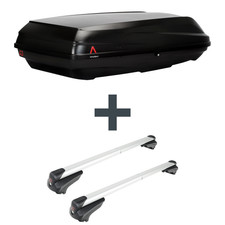 Dachbox G3 BiCube 520+ + Dachträger G3 für VW Passat Variant B3/B4 Typ 3A5/35i