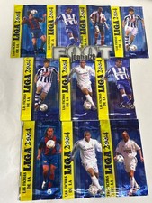 10  Sealed Packs  MC 2004  Liga Ronaldinho Beckham Iniesta Ronaldo Puyol Villa..