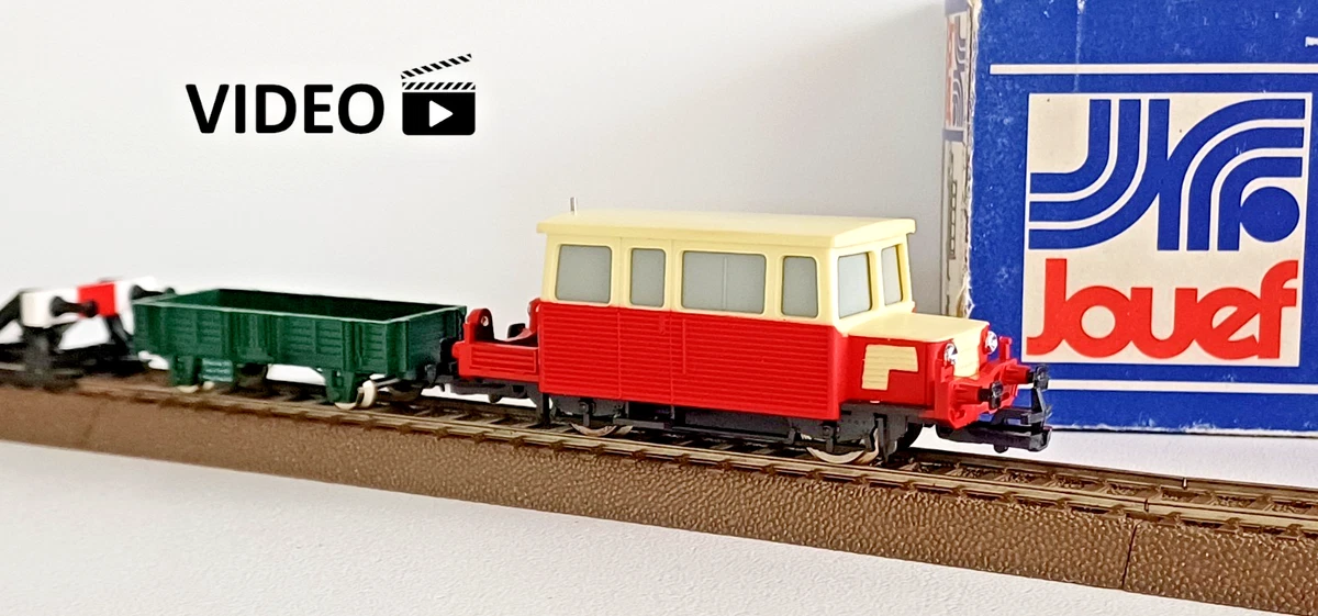 ANCIEN JOUEF Ho Lot 2 Loco Bb 6701 Train Wagon Sncf Hornby Meccano