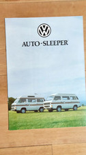 VW T25 / T3 Transporter Autosleeper VT20, VHT and VX50 Camper Sales Brochure