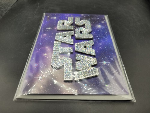 Star Wars Greeting Papyrus Cards Lot 4 Retired R2D2 Chewbacca Ewok Logo New 3D - Picture 12 of 23
